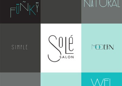 Sole Salon Branding