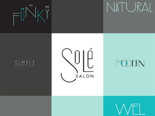 Sole Salon Branding