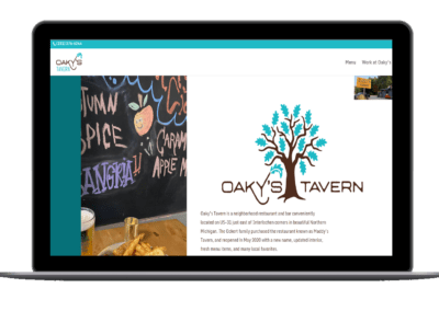 Oaky’s Tavern Website